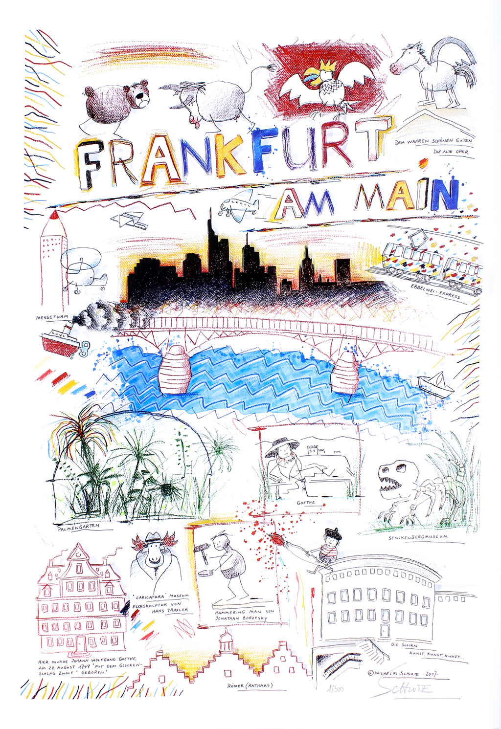 Wilhelm Schlote: Frankfurt | Galerie-F